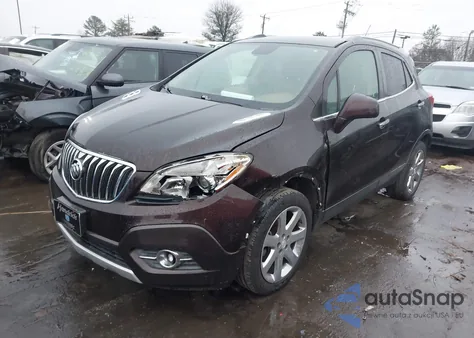 2013 Buick Encore Leather from USA, damaged, VIN KL4CJCSB3DB112483